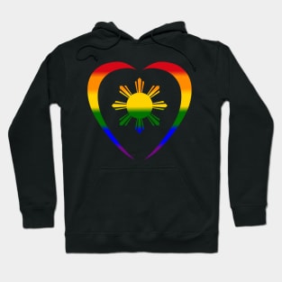 Pinoy Sun Third Culture Series (Heart) (Rainbow) Hoodie